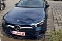 Mercedes-AMG A35 4Matic Spied Wearing Denim Blue in the Wild