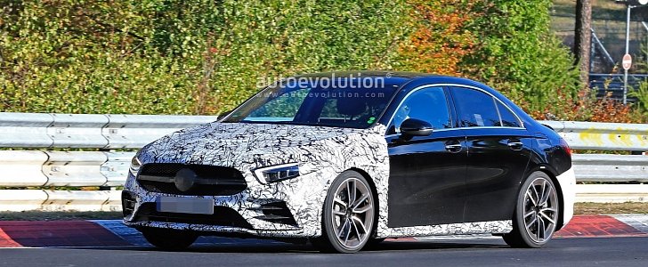 Mercedes-AMG A35 Sedan Spied for First Time, Looks Hotter Than a Hot Hatch