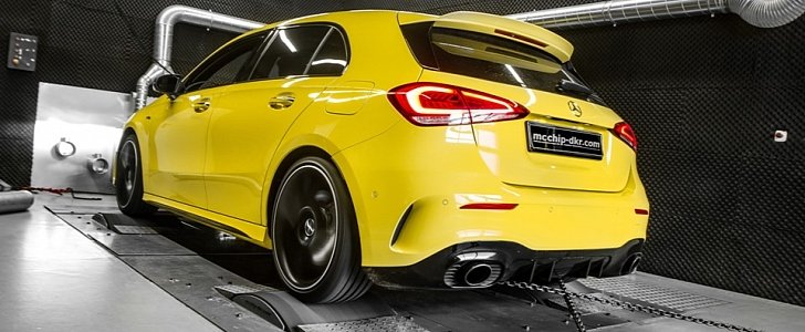 Mercedes-AMG A35 Tuned by Mcchip-DKR Makes 341 HP