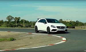 Mercedes-AMG A45 4MATIC Vs. Audi RS3 Sedan Is a Close and Even Track Battle