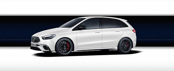Mercedes-AMG B63 Is a Rendering Nobody Asked For