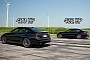 Mercedes-AMG C 43 Drag Races Infiniti Q50 Red Sport 400, It's Over in 12.4 Seconds