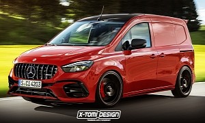 Mercedes-AMG Citan 45 Would Give New Meaning to 'Ultra-Fast Delivery'