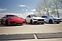 Mercedes-AMG CLA 45 Crushes the BMW M2 and Porsche 718 Cayman GT4 Over the 1/4-Mile