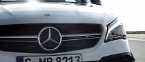 Mercedes-AMG CLA 45 Facelift Gets a Teaser Video, Will Show New Aero Soon