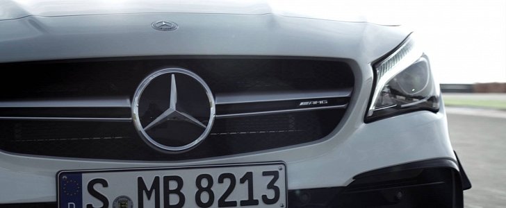 Mercedes-AMG CLA 45 Facelift Gets a Teaser Video, Will Show New Aero Tomorrow