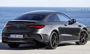 Mercedes-AMG CLE 63 Rendered as Upcoming BMW M4 Coupe Rival
