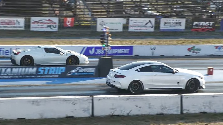 Mercedes-AMG C 63 vs Ferrari 458 vs Lambo Huracan on Wheels Plus