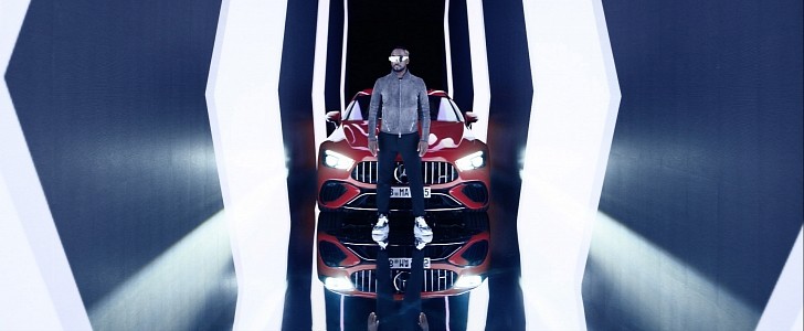 The new Mercedes-AMG performance hybrid launch campaign features will.i.am, who also created the campaign's song