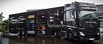 Mercedes AMG DTM Team on its Way to Moscow with Six New Actros