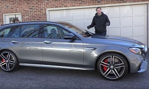 Mercedes-AMG E63 Wagon Review Focuses on Pop-Out Reversing Camera