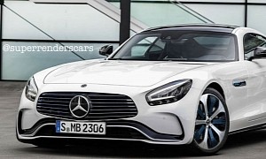 Mercedes-AMG EQ-GT Looks Like the Electric SLS Reboot