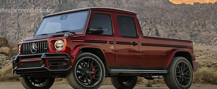 Mercedes-AMG G63 Forward Control Rendering Looks Like a Classic Jeep