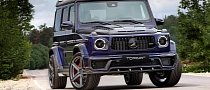 Mercedes-AMG G63 Gets Inferno Blue Carbon Treatment from Topcar