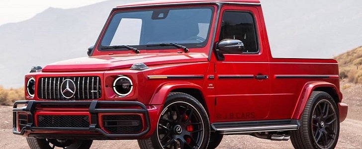 Mercedes Amg G 63 Regular Cab Is The Pickup Truck That Needs To Happen Autoevolution