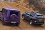 Mercedes-AMG G 63 Takes On a Toyota Land Cruiser in an Uphill Drag Race, Gets Schooled