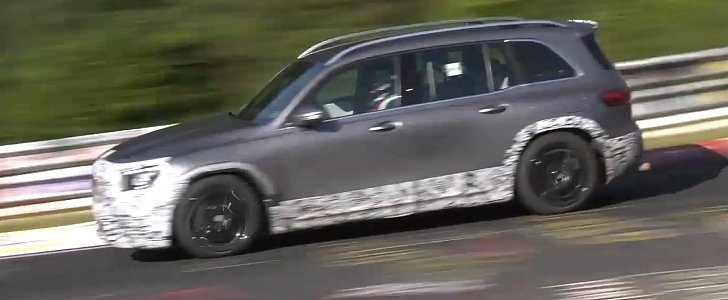 Mercedes-AMG GLB 45 Continues to Test at the Nurburgring Looks Like a Scion