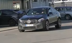 Mercedes-AMG GLC 63 And GLC 63 Coupe Spotted While Driving In Germany