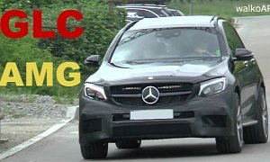 Mercedes-AMG GLC 63 Sounds Very Muted During Testing