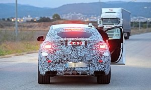 Mercedes-AMG GLE 53 Coupe Makes Spyshot Debut With Quad Exhaust Tips