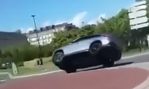 Mercedes-AMG GLE 63 Coupe Has Silliest Roll-Over Crash Ever