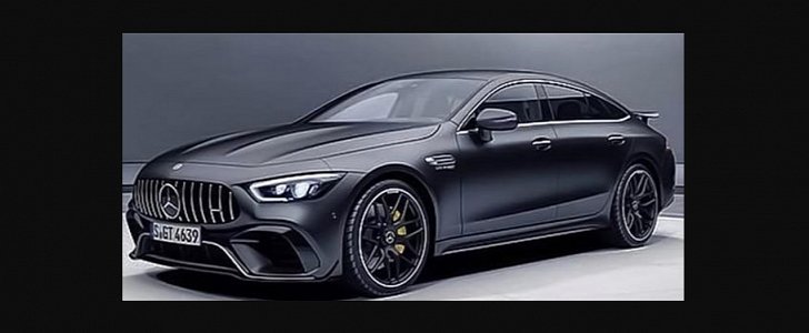 Alleged official photo of the 2019 Mercedes-AMG GT Coupe