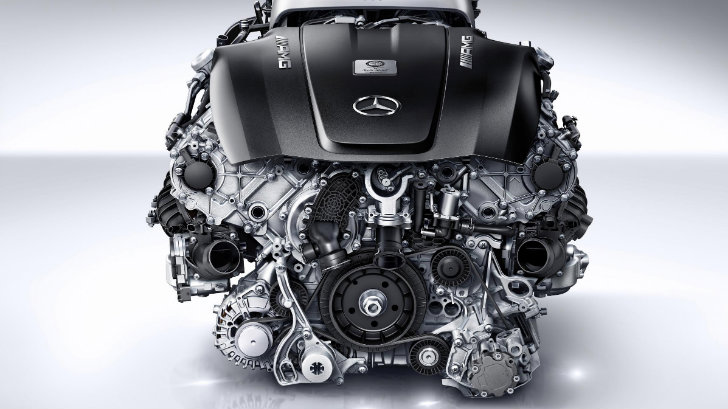 Mercedes-AMG GT (C190) 4-Liter V8 Biturbo Engine (M178)