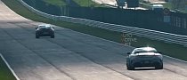 Mercedes-AMG GT Black Series Chases GT63 S on Nurburgring, Sounds Oddly Quiet