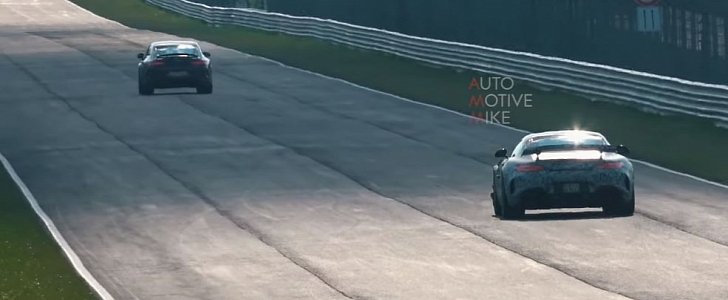 Mercedes-AMG GT Black Series Chases GT63 S on Nurburgring