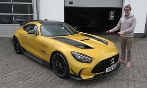 Mercedes-AMG GT Black Series Inspection Reveals Some Peculiar Design Choices