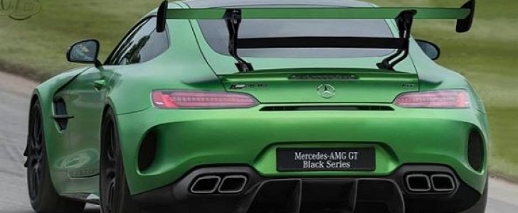 Mercedes Amg Gt Black Series Rendered Looks Spot On Autoevolution