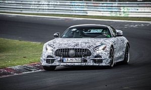 Mercedes-AMG GT Black Series Shows Up at Nurburgring, Packs a Surprise