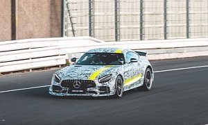 Mercedes-AMG GT Black Series Shows Up at Nurburgring, Has Massive Aero