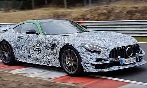 Mercedes-AMG GT Black Series Shows Up on Nurburgring, Sounds Like a Thunderstorm