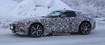 Mercedes-AMG GT (C190) With Carbon Ceramic Brakes Dashing Through The Snow
