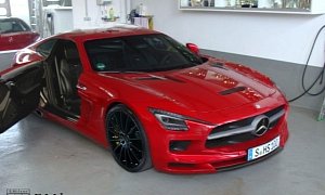 Mercedes-AMG GT (C190) With Suicide Doors is Not Real