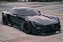 Mercedes-AMG GT CGI Prop Gives New Meaning to the Term 'Murdered-Out'