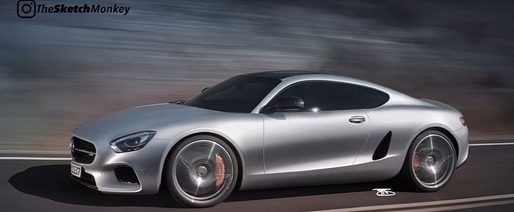 Mercedes-AMG GT Gets Turned into a Mid-Engined Supercar, Looks Like a Porsche