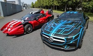 Mercedes AMG GT NEXTridoron Appears in Kamen Rider Drive Movie in Japan