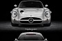Mercedes-AMG GT Poses as Modernized 300 SLR, It's a Virtual Uhlenhaut Coupe