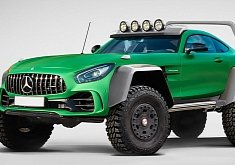 Mercedes-AMG GT R 6x6 Rendering Reveals Hulk of The Green Hell