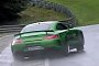 Mercedes-AMG GT R 'Beast of the Green Hell' Drifts on the Wet 'Ring Track