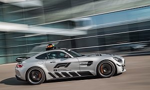 Mercedes-AMG GT R Becomes Formula 1’s Most Powerful Safety Car