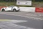 Mercedes-AMG GT R Crashes on Nurburgring, Long Skid Marks Point to ABS Failure