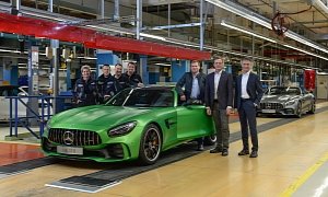 Mercedes-AMG GT R Enters Production, GT Roadster Joins It In Sindelfingen