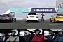 Mercedes-AMG GT R Hunts Down C63 S and A45 S Around Philip Island GP Circuit