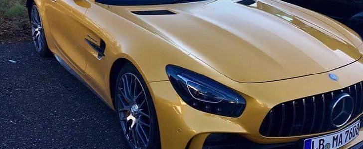 Mercedes-AMG GT R Spotted in Solarbeam Yellow