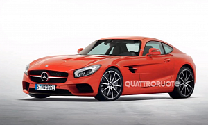 Mercedes AMG GT Rendering Comes Beautifully Close to Real Thing