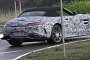 Mercedes-AMG GT Roadster Facelift Spied With Weird Exhaust