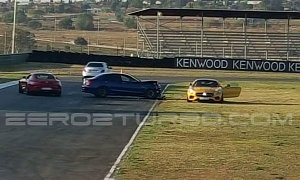 Mercedes-AMG GT S and C63 S Crash into Each Other during Failed Stunt in South Africa